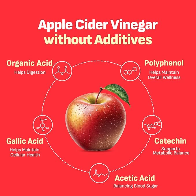 [Liveling] Apple Cider Vinegar Drink Stick & 3-in-1 Shot – Grapefruit Flavor | Supports Digestion, Daily Cleanse, Sugar-Free, Low-Calorie, Portable On-The-Go Packets (30 sticks)