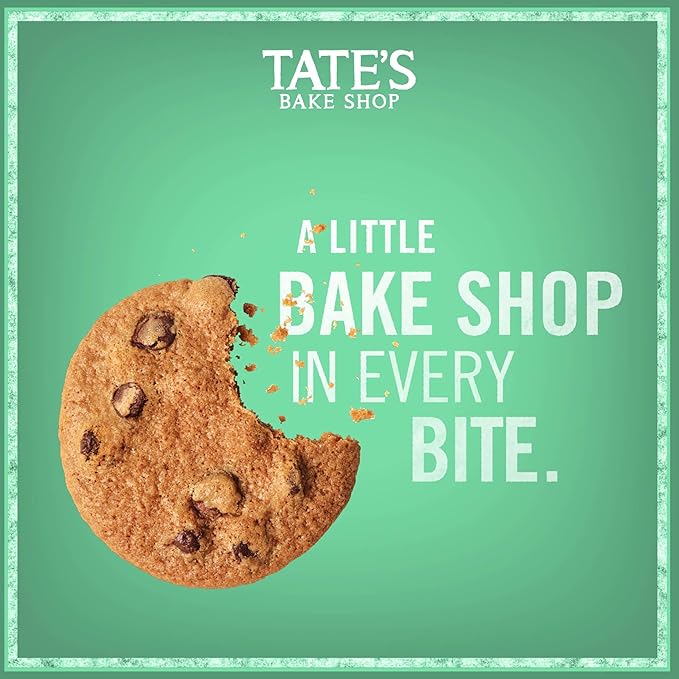 Tate's Bake Shop Mint Chocolate Chip Cookies, 4-6.5 oz Bags