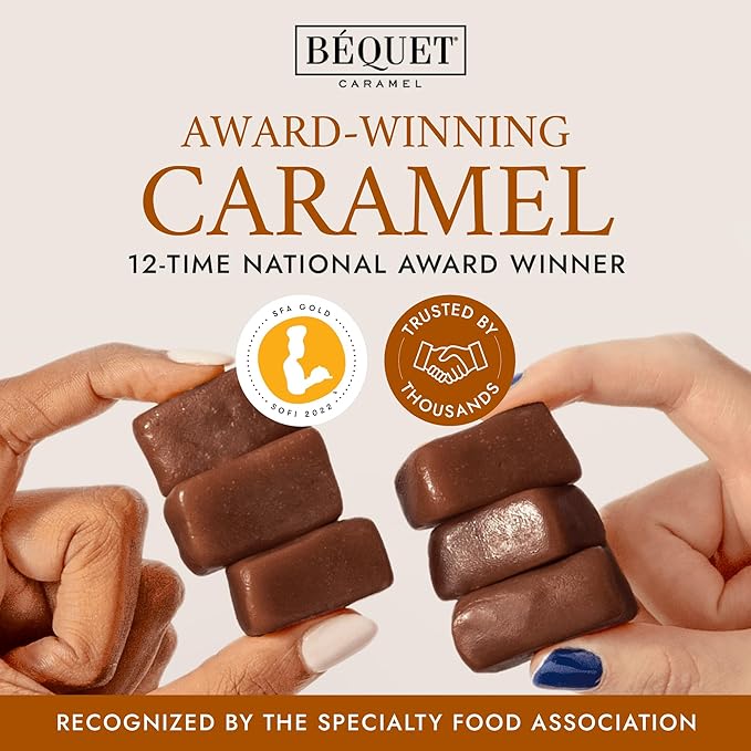 Béquet Caramel Chocolate - 24oz Resealable Pouch