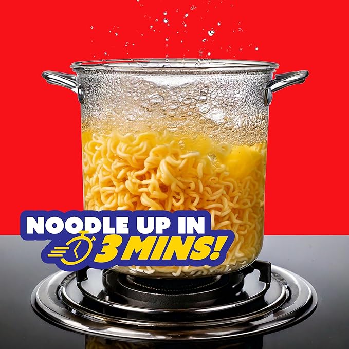 Mi Sedaap Korean Spicy Chicken Instant Fried Ramen Noodles (Pack of 40) – Made with Fresh Chili