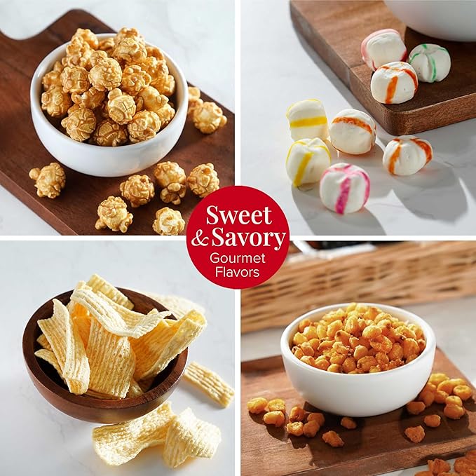 Broadway Basketeers Holiday Snack & Sweets Gift Basket – Christmas Basket for Families, Men, Women, Corporate & Friends – Cookies, Popcorn, Chocolate, Pretzels & Sweets – Thank You Gift for your Loved Ones