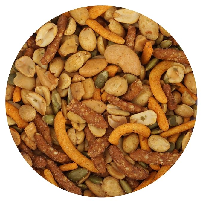 Fiesta Sunshine Snack Mix, 1 Pound Bulk Bag, Spicy Snacks, Hampton Distribution