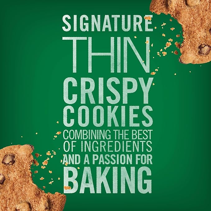 Tate's Bake Shop Mint Chocolate Chip Cookies, 4-6.5 oz Bags