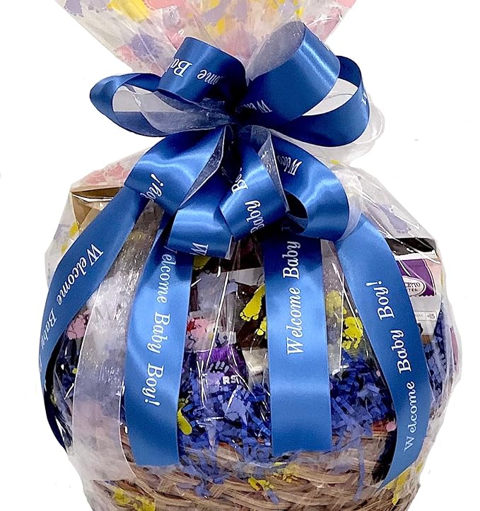 Hand-Crafted 33 Piece customizable chocolate gift basket of gourmet chocolates, cookies, and crunches. Tasty treats selected for businesses, clients, employees, birthdays, thank you and more!
