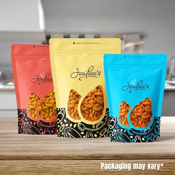 Hot & Spicy Chipotle Flavored Cashews 24 oz Resealable Pouch | Bold & Crunchy Snack | Gourmet Seasoned Nuts | Perfect for Parties & Gifting | Jaybee's Nuts