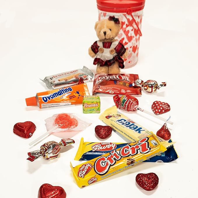 Venezuelan Snacks/Candy Box/San Valentine Gift/Chocolate box gift/Chucherias Venezolanas San Valentine/Dia de los Enamorados Venezuela