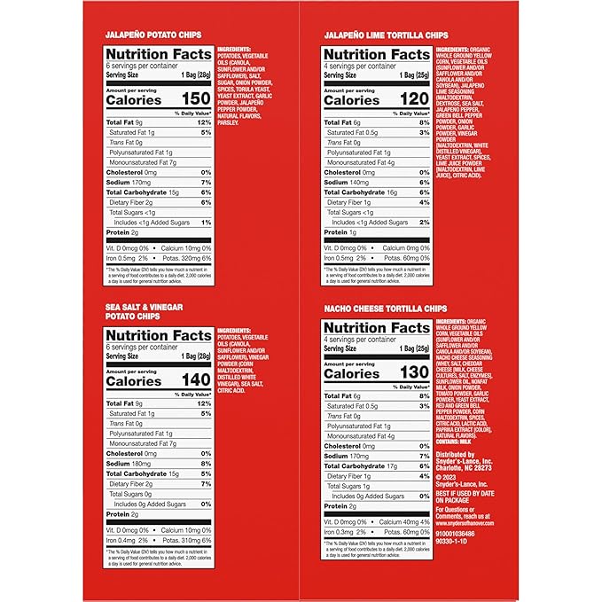 Kettle Brand and Late July Snacks Mix Variety Pack, 20 Count Snack Bags