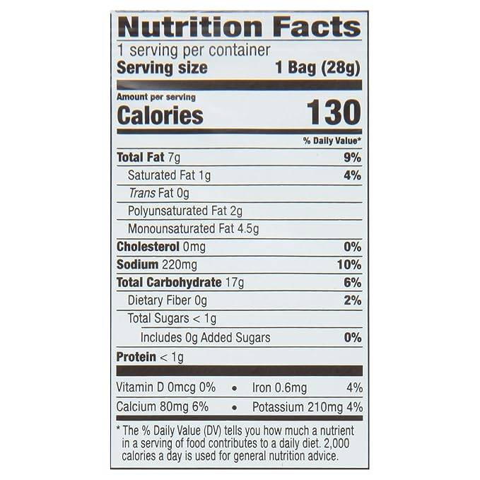 Sensible Portions Garden Veggie Snacks - Veggie Straws, Gluten Free, Snack Size Sea Salt, 1 Oz (Pack of 24)