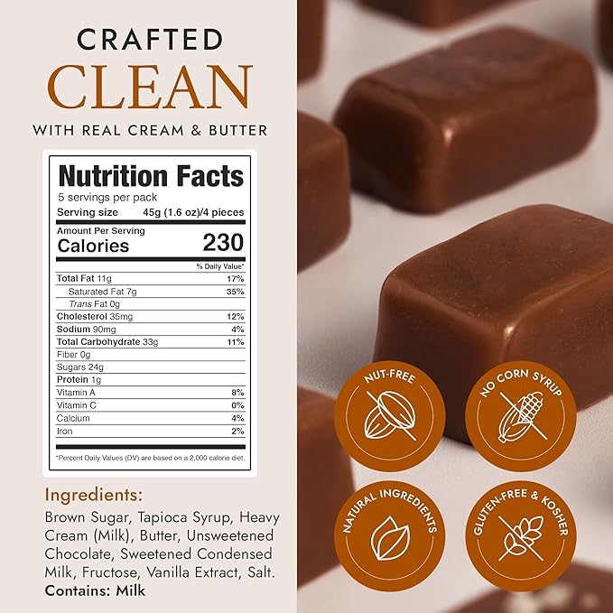 Béquet Caramel Chocolate - 24oz Resealable Pouch
