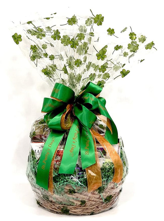 Hand-Crafted 43 Piece customizable chocolate gift basket of gourmet chocolates, cookies, and crunches. Tasty treats selected for businesses, clients, employees, birthdays, thank you and more!