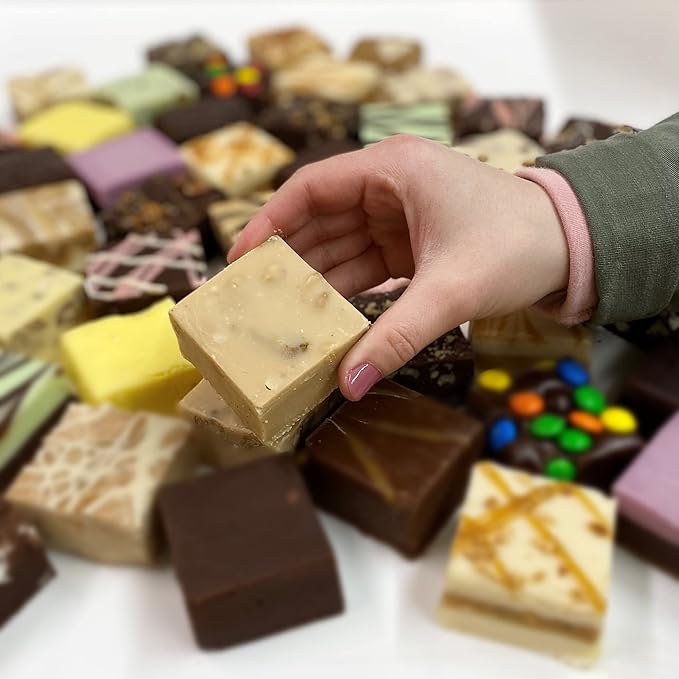 Valley Fudge, Maple Walnut, Fresh Artisan Fudge, Real Butter, Gourmet Candy, One Pound Package