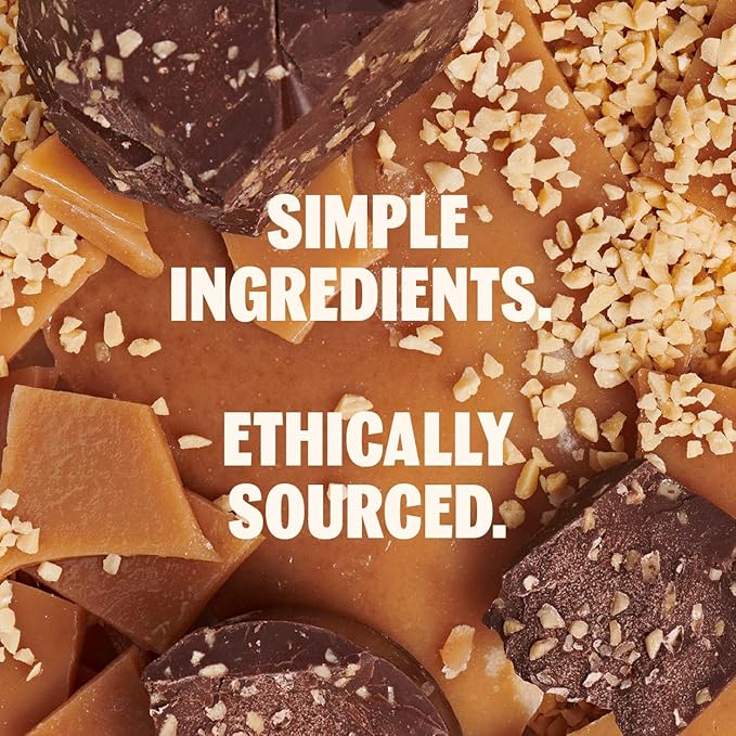 TCHO Toffee Time 53% Oat Milk Chocolate Bars (5 pack) | Plant Based, Organic & Fair Trade, | Non GMO, Non-Dairy, Vegan Chocolate, Soy Free (2.5oz each)