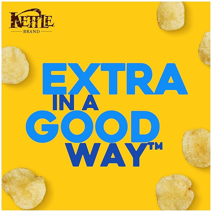 Kettle Brand Potato Chips, Variety Pack, 30 Ct Snack Bags, 1.5 Oz Each