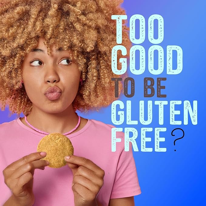 MIGHTYLICIOUS Brown Butter Short Bread Cookies – Gluten-Free, Allergen Friendly, Egg-Free, Kosher, Preservative-Free – Snack Option for a Guilt-Free Treat - 6.5 Oz (1 Pack)