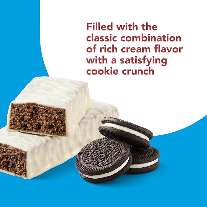 think! Protein Bars, High Protein Snacks, Gluten Free, Kosher Friendly, Cookies and Crème, Nutrition Bars, 2.1 Oz per Bar, 10 Count (Packaging May Vary)