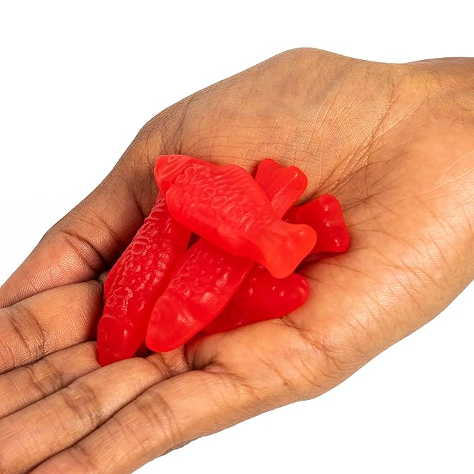 SWEDISH FISH Soft & Chewy Candy, Bulk Candy, 5 lb