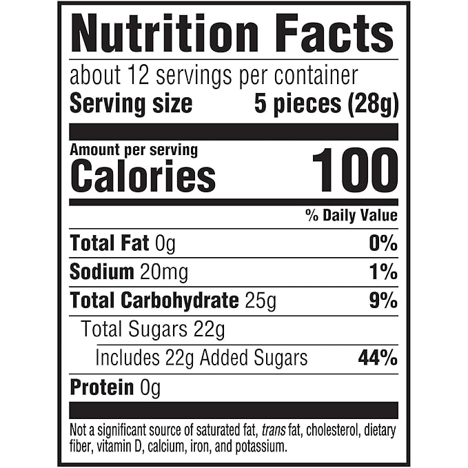 SOUR PATCH KIDS Big Kids Soft & Chewy Candy, Share Size, 12 oz (Pack of 2)