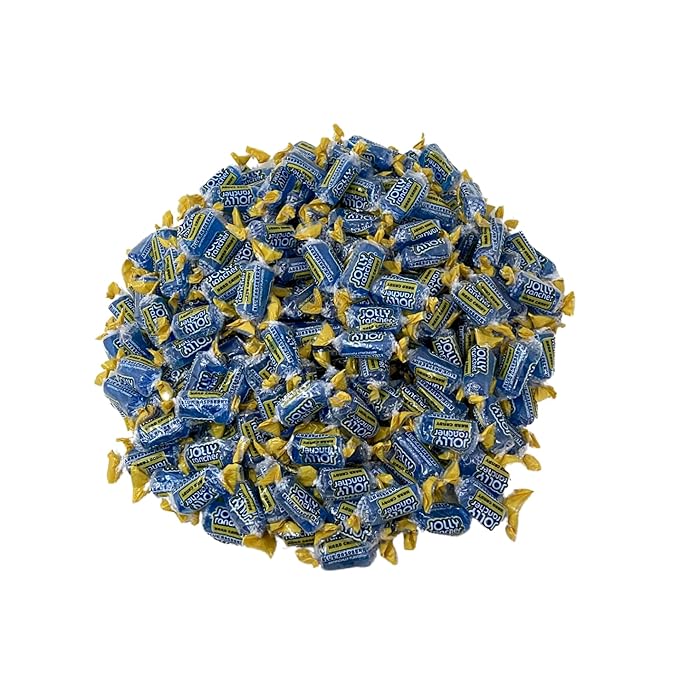 Jolly Ranchers Hard Candy 3lbs- All Blue Raspberry Individually Wrapped Delicious Fresh Candy, 48oz (Packaging Might Vary)