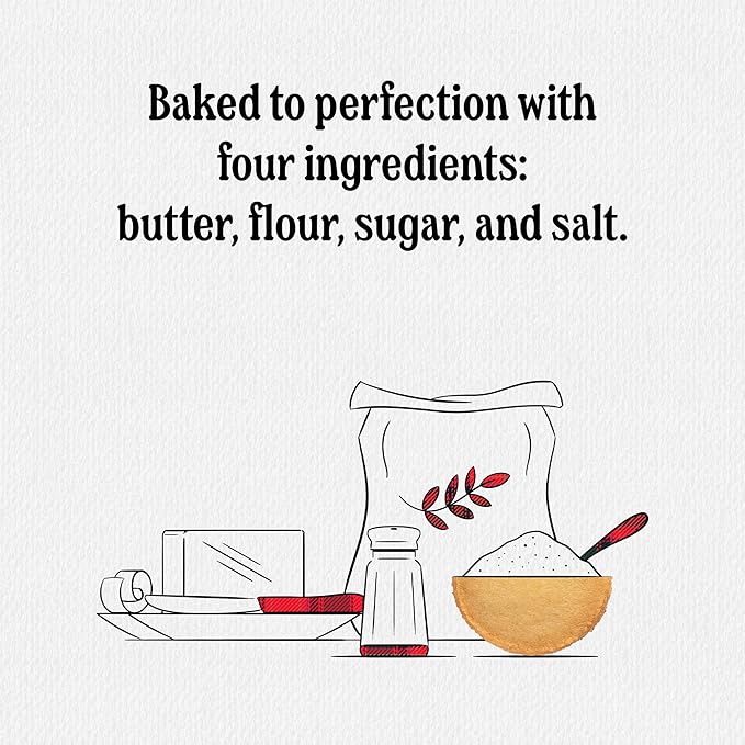 Walker's Shortbread Fingers, Pure Butter Shortbread Cookies, 5.3 Oz (Pack of 6)