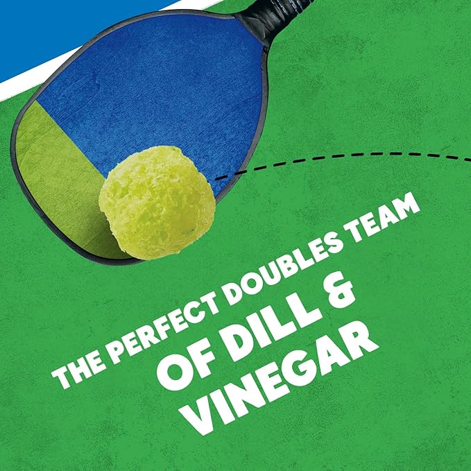 Vlasic Pickle Balls, Dill Pickle Flavored Corn Puffs, 2 oz. (Pack of 12)