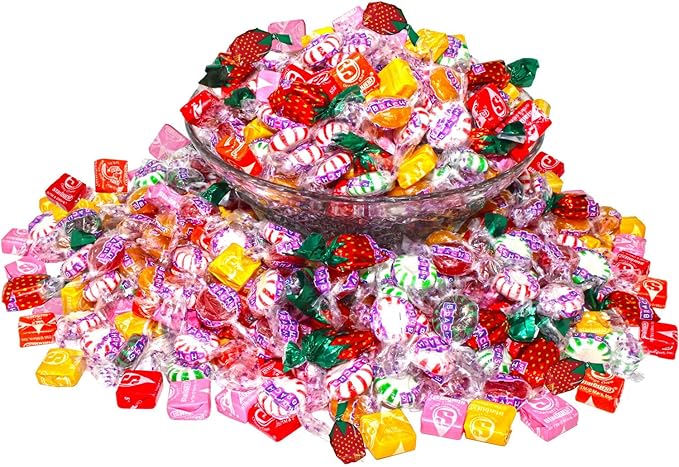 ASSORTIT X Starburst Collab Bulk Special Assorted Starbursts & Hostess Mix Fruit Pops 9.75 Lb Bulk Soft Chewy & Hard Candy Mixed Assortment Value Pack 700 Pcs (140 oz)