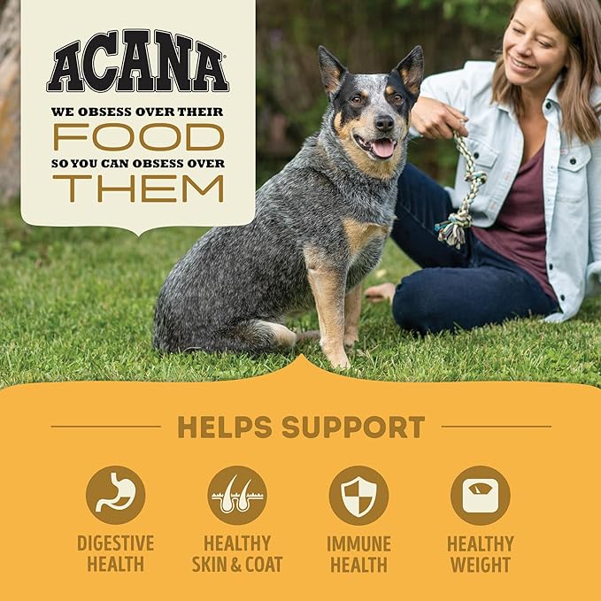 ACANA Grain Free Dry Dog Food Free Run Poultry Recipe 4.5lb Bag