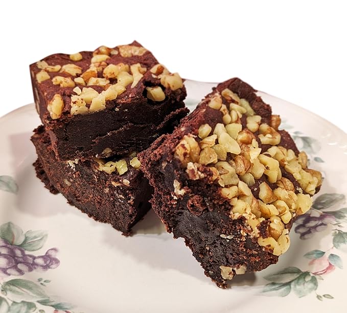 Ruth’s Walnut Extra Fudgy Brownies 4 Dozen – Gourmet Baked Treats | Delicious Gift with The Finest Ingredients | Guaranteed to Arrive Fresh