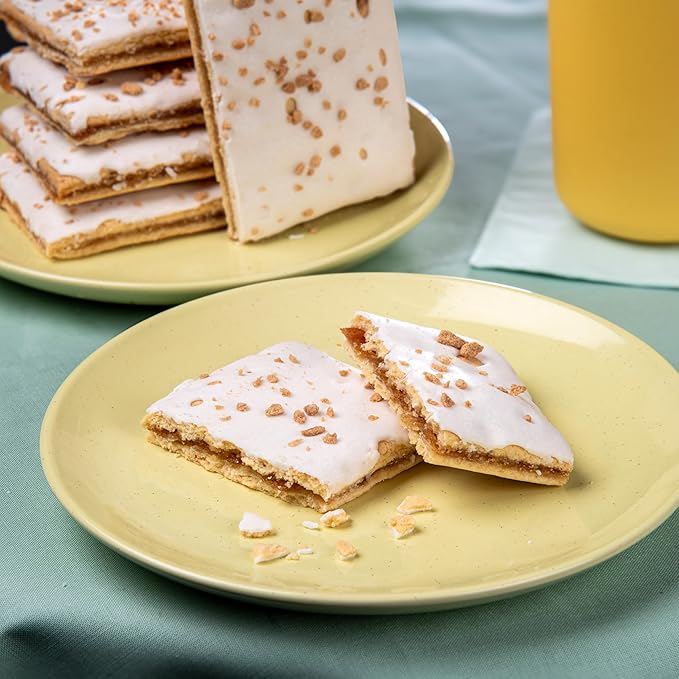 Katz Gluten Free Apple Crisp Toaster Pastries.Healthy Snacks for adulte & Kids. Free of Dairy, Peanuts, Tree Nuts, and Sesame, No Artificial Color. Kosher Snacks 8oz (4pk)