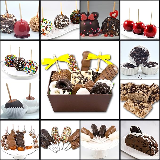 US Sweets Freshly Baked Brownie - Chocolate Chip | Delicious Gift | Handmade in Small Batches | Guaranteed to Arrive Fresh