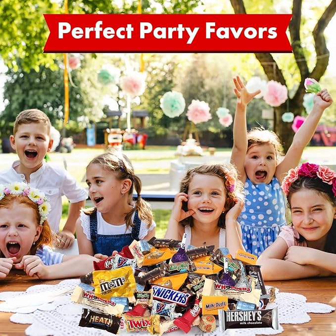 Chocolate Candy Variety Pack, Holiday Bulk Chocolate Candy Individually Wrapped, Perfect for Parties, Office Treats, and Holiday Celebrations (15 Pound)