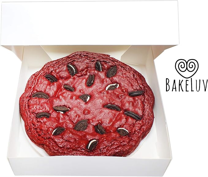 BAKELUV Pie Boxes 10x10x2.5 Inch | White / 25 pcs/Auto-Popup | Bakery/Pastry/Treats/Cookies/Cheesecake/Cake/Muffins/Donuts