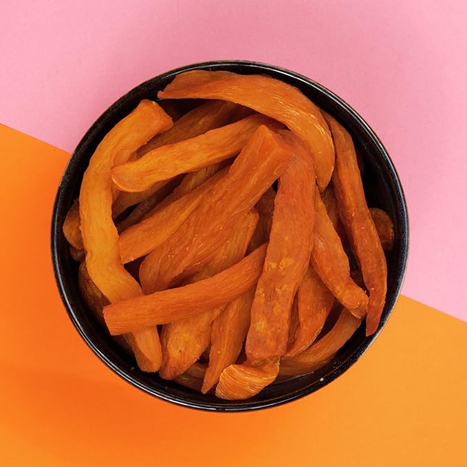Yammy Dried Sweet Potato Sticks (5-Pack) - 1 Ingredient Superfood - Healthy Asian Snack for Adults & Kids (Japanese, Korean, Chinese Food) - Vegan, Gluten-Free, 3g Protein, 4g Fiber, 2.5oz