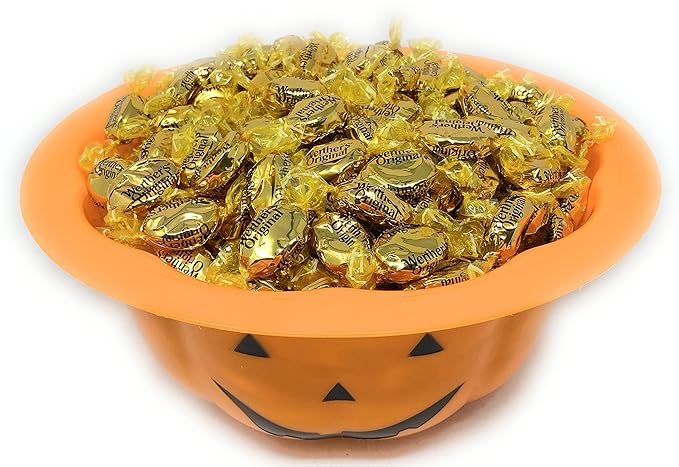 Werther's Original Caramel Butter And French Cream Hard Candies Bulk 4.25 Lbs 360+ Pcs (68 Oz)