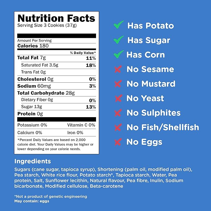 Kinnikinnick - KinniTOOS Vanilla Sandwich Cream Cookies - Gluten Free, Allergy Friendly Vegan Cookies - 8 oz. Boxes - 6 pack