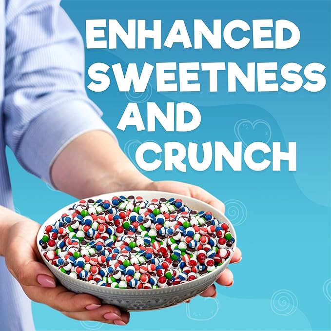 Freeze Dried Candy, Fruit Crunch Wildberry, 4 oz, Assorted Berry Punch, Melon, Strawberry, Cherry, Raspberry, Bag Pouch, Ideal Gift Snack