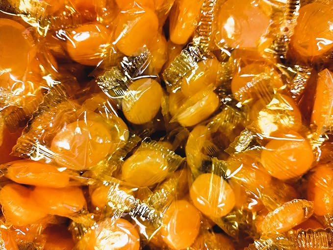 Butterscotch Discs - 2 lbs of Fresh Delicious Individually Wrapped Hard Candy
