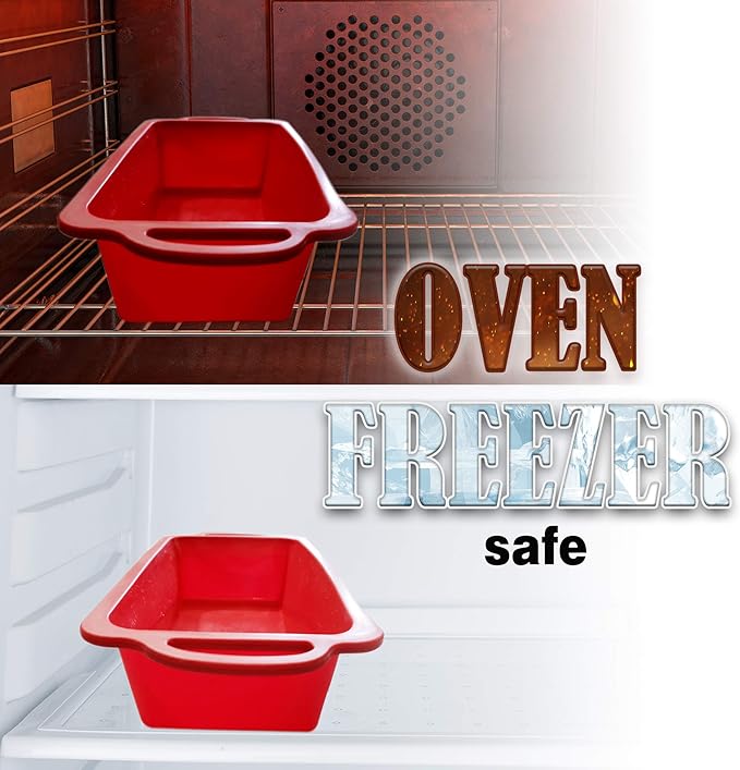 BAKE BOSS Silicone Bread Loaf Pan - Non Stick Silicone Loaf Pans for Baking - Meatloaf Bread Pans - BPA free Perfect for Oven & Dishwasher safe
