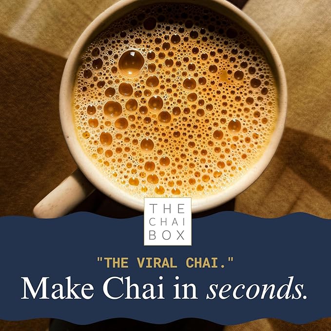 The Chai Box Loose Leaf Tea + Chocolate Bourbon Biscuits Gift Set | Tea Gift Box with Loose Leaf, Sweetened Chai Concentrate & Gourmet Biscuits (3 Pack) | The Perfect Pairing of Gourmet Tea and Biscuits for a Truly Memorable Gift