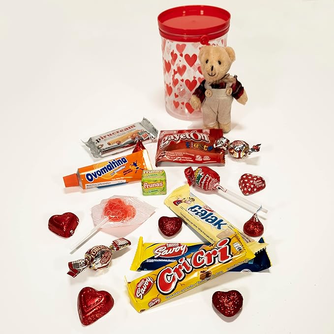 Venezuelan Snacks/Candy Box/San Valentine Gift/Chocolate box gift/Chucherias Venezolanas San Valentine/Dia de los Enamorados Venezuela