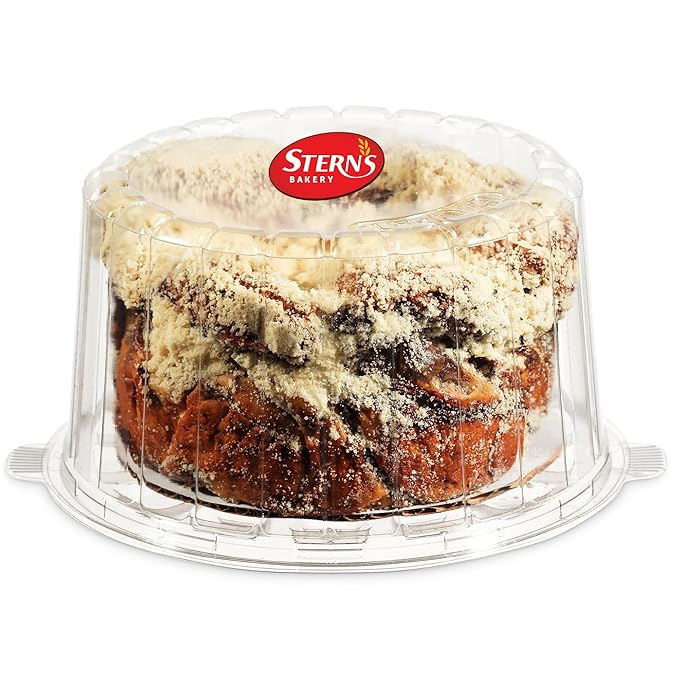 Stern’s Bakery Chocolate Babka Cake | Coffee Cake, Artisan Breakfast Pastries | Holiday Food Gift- Christmas Thanksgiving | Kosher, Dairy Free, Nut Free