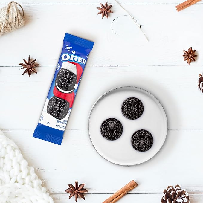 OREO Chocolate Sandwich Cookies, Holiday Cookies, 4 oz Stocking Stuffer Pack