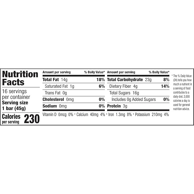 Larabar Pecan Pie, Gluten Free Vegan Fruit & Nut Bar, 1.6 oz Bars, 16 Ct