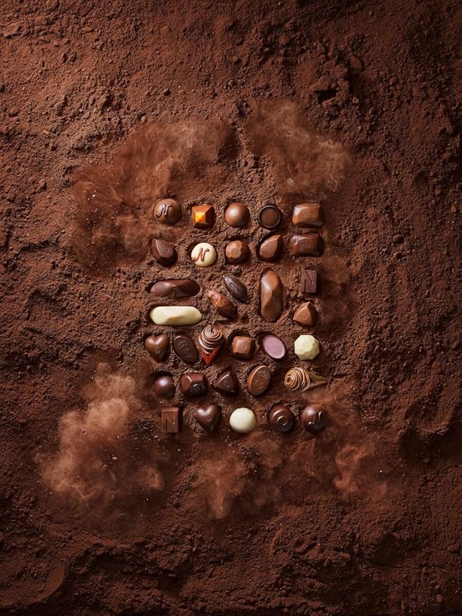 Neuhaus Belgian Chocolate Classic Discovery Collection – 24 Timeless Neuhaus Pieces Assorted Milk, White & Dark Chocolate Pralines – Gourmet Chocolate Gift