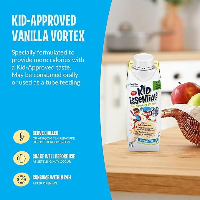 BOOST KID ESSENTIALS 1.5 with Fiber, Vanilla Vortex