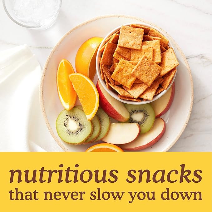 Simple Mills Farmhouse Cheddar Almond Flour Crackers, Gluten Free, Flax Seed, Sunflower Seed, Corn Free, Great for Snacking, Made with Whole Foods, 4.25 Ounce (Pack of 6)