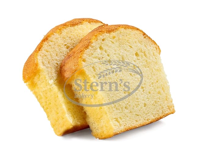 Pound Cake | Vanilla Cake | Sponge Cake | Moist & Delicious | Light & Fluffy | Dairy & Nut Free | 15 oz Stern’s Bakery (2 pack)