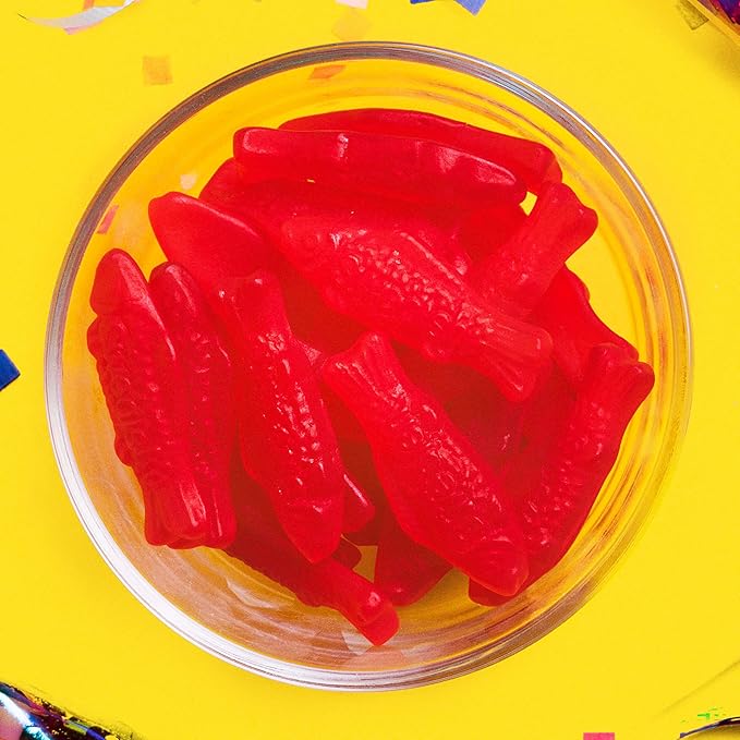 SWEDISH FISH Soft & Chewy Candy, Bulk Candy, 5 lb
