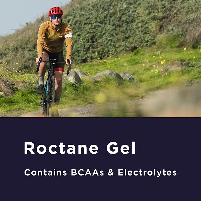 GU Energy Roctane Ultra Endurance Energy Gel, Vegan, Gluten-Free, Kosher, and Dairy-Free On-The-Go Sports Nutrition for Running, Biking, Hiking or Skiing, Chocolate Coconut,24-Count