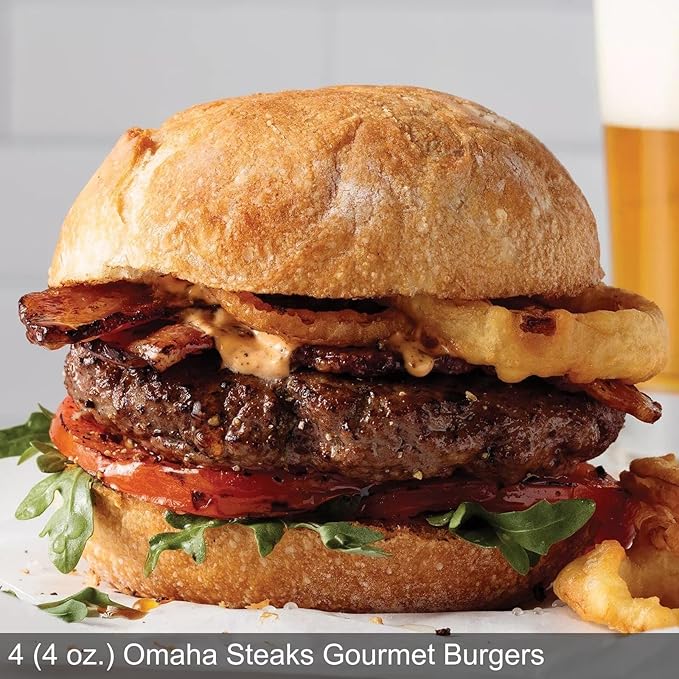 Omaha Steaks Ultimate Package, Perfect for Gifting or Filling Your Freezer, 22 items, 16 entrees – Butcher’s Cut Filet Mignons, Top Sirloin Filets, Air-Chilled Chicken Breasts, Steak Burgers, Jumbo Gourmet Franks, Steakhouse Fries, Caramel Apple Tartle...