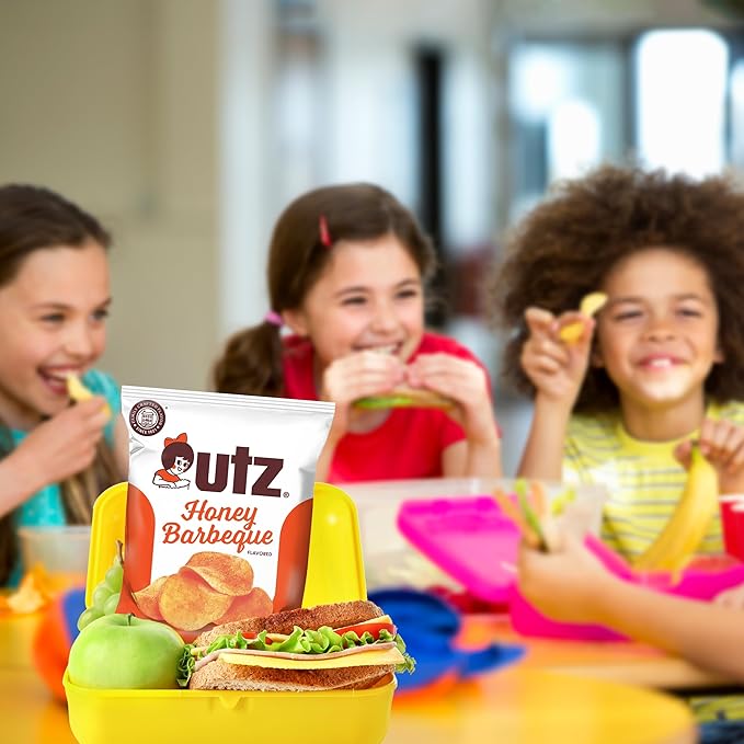 Utz Honey Barbeque 1 Oz. Bags, 42 Count Crispy Potato Chips Made From Fresh Potatoes, Crunchy Individual Go Snacks, brand is Utz, variation theme is Flavor that is Honey Barbecue, Size that is 2.63 Pound (Pack of 1).